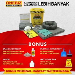[EZM.1342022] Penyerap Tumpahan Universal 8 Galon Maintenance Spill Kit 30 Liter