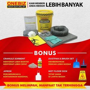 [EZM.1342027] Penyerap Tumpahan Universal 5 Galon Maintenance Spill Kit 20 Liter