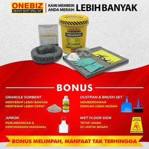[EZM.1342034] Spill Kit Industri Penyerap Tumpahan Universal 15 Liter 4 Gallon