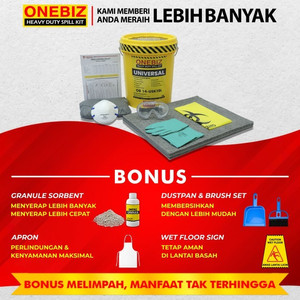 [EZM.1342040] Penyerap Cairan Universal 3 Gallon Maintenance Spill Kit 10 Liter