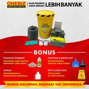 [EZM.1342050] Penyerap Cairan Universal 40 Gallon Maintenance Spill Kit 150 Liter