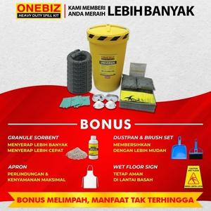 [EZM.1342052] Penyerap Tumpahan Universal 32 Galon Maintenance Spill Kit 120 Liter