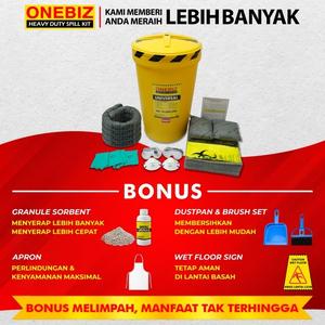 [EZM.1342060] Penyerap Cairan Universal 27 Gallon Maintenance Spill Kit 100 Liter