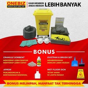 [EZM.1342062] Penyerap Tumpahan Universal 24 Galon Maintenance Spill Kit 90 Liter