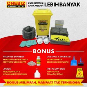 [EZM.1342069] Spill Kit Industri Penyerap Tumpahan Universal 80 Liter 21 Gallon