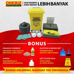 [EZM.1342071] Maintenance Spill Kit 80 Liter Penyerap Cairan Universal 21 Gallon