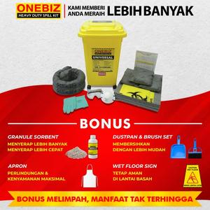 [EZM.1342081] Maintenance Spill Kit 60 Liter Penyerap Cairan Universal 16 Gallon