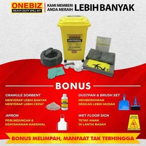 [EZM.1342082] Penyerap Tumpahan Universal 13 Galon Maintenance Spill Kit 50 Liter