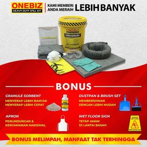 [EZM.1342100] Penyerap Cairan Universal 7 Gallon Maintenance Spill Kit 25 Liter