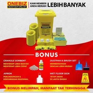 [EZM.1342106] Chemical Spill Kit 240 Liter Penyerap Cairan Kimia 63 Gallon