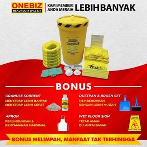 [EZM.1342140] Penyerap Tumpahan Kimia 40 Galon Chemical Spill Kit 150 Liter