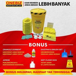 [EZM.1342145] Penyerap Tumpahan Kimia 32 Galon Chemical Spill Kit 120 Liter