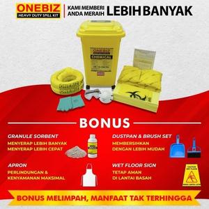 [EZM.1342165] Penyerap Tumpahan Kimia 18 Galon Chemical Spill Kit 70 Liter