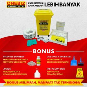 [EZM.1342265] Penyerap Cairan Minyak 13 Gallon Oil Spill Kit 50 Liter
