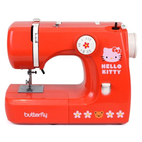 [EZM.1350064] Mesin Jahit BUTTERFLY 1216R Hello Kitty Portable Multifungsi