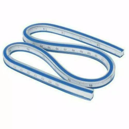 [EZM.1350295] Quilters Flexible Curve Ruler CT-50 - Penggaris Jahit Pola Fleksibel