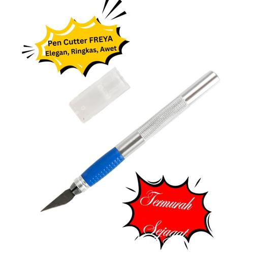 [EZM.1350385] Pen Cutter - Alat Potong Bahan Kain Sticker - Art Knife FREYA XD119-11