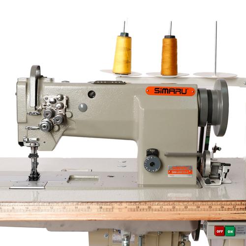 [EZM.1350387] SIMARU SM-20618 Mesin Jahit Kulit Walking Foot Jarum Dua Industrial