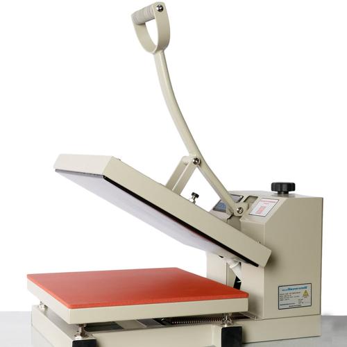 [EZM.1350390] Mesin Hot Press Kaos 38x38 - Heat Tranfer Press Pemanas Sablon Baju