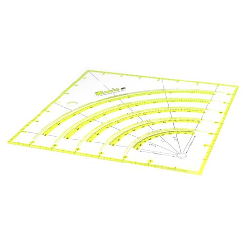 [EZM.1350456] Penggaris Quilting - Penggaris Jahit Non Slip Circle Cutter KT-90
