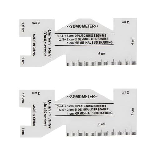 [EZM.1350471] Penggaris Jahit-Menjahit - Quilting Ruler - KL Ruler QR 0909