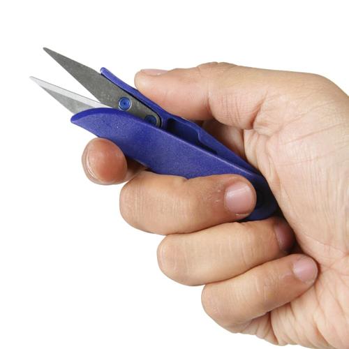[EZM.1350487] Gunting Potong Benang Kain Bahan - Gunting Cekris Golden Eagle TC100 - Biru