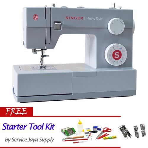 [EZM.1350619] Mesin Jahit SINGER 4432 Heavy Duty Portable