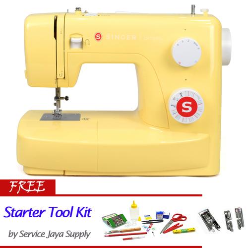 [EZM.1350631] SINGER 3223 Simple (Yellow) Mesin Jahit Portable