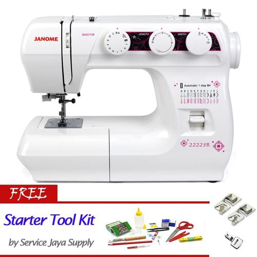 [EZM.1350694] JANOME 2222 - Mesin Jahit Portable (PROMO ONGKIR)
