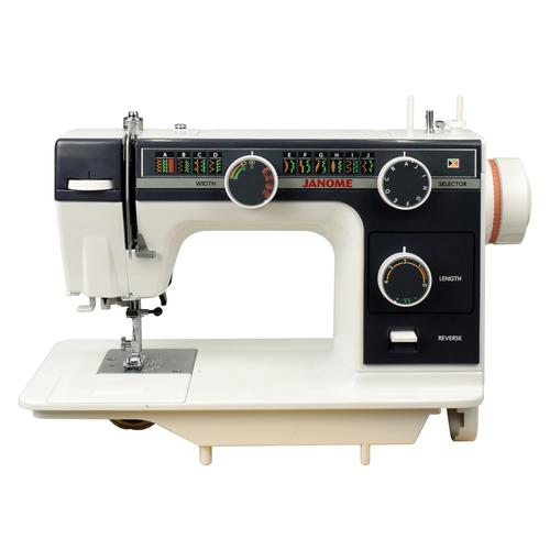 [EZM.1350802] Mesin Jahit JANOME L 395F Semi Portable - Body Full Besi