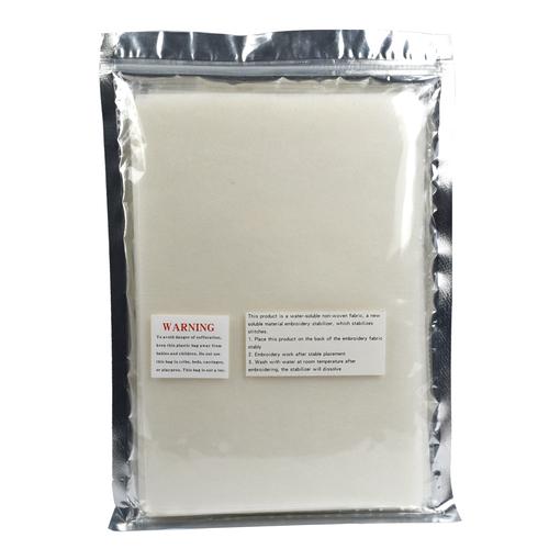 [EZM.1350852] Water Soluble Embroidery Fabric Stabilizer - Kain Keras untuk Bordir