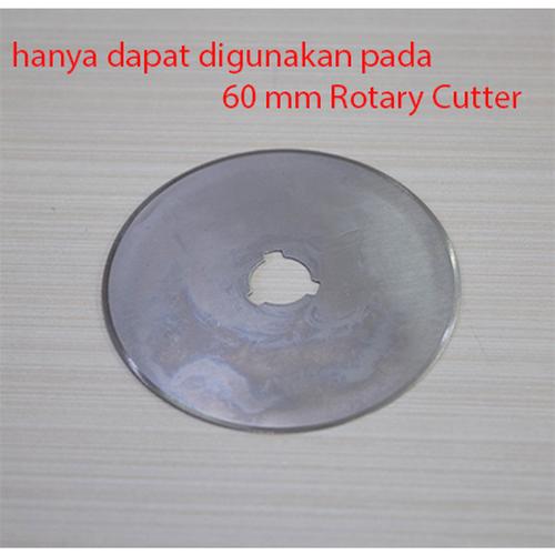 [EZM.1350897] Refill Blade - Refill Mata Pisau Rotary Cutter 60 mm