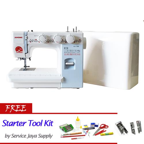 [EZM.1350924] Mesin Jahit JANOME NS 7388 (Portable)
