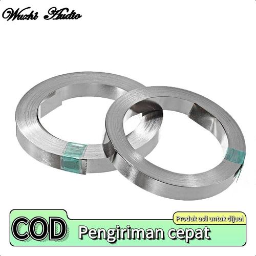 [EZM.1370097] 【Kota Tangerang】10m Nikel Sheet Spot Welder 18650 Baterai Lithium Ion Pelat Lembaran Nikel Strip Baja Berlapis Nikel - Gulungan lembaran nikel（0.12*8mm*10m）