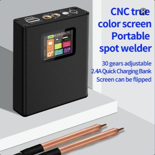 [EZM.1370099] 【produk promosi】Mesin Las Mini Spot 30 Gigi Layar Warna LCD 1.8 Inci untuk Baterai 18650 dan Bank Pengisi Daya Cepat - Mesin las titik portabel