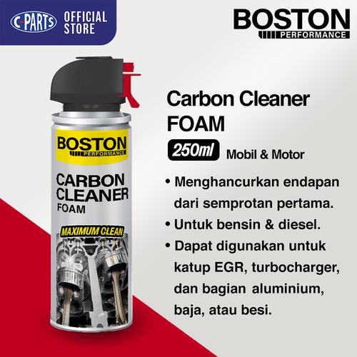 [EZM.1250007] Carbon Cleaner Foam BOSTON Performance 250ml Pembersih Ruang Bakar