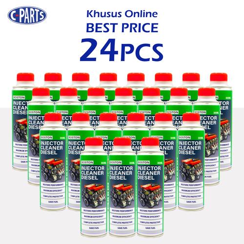 [EZM.1250014] 24pcs INJECTOR CLEANER Diesel BOSTON Hemat BBM Family Pack
