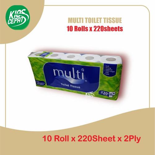 [EZM.1120029] Tissue MULTI TOILET BATHROOM 10Roll x 220sheet