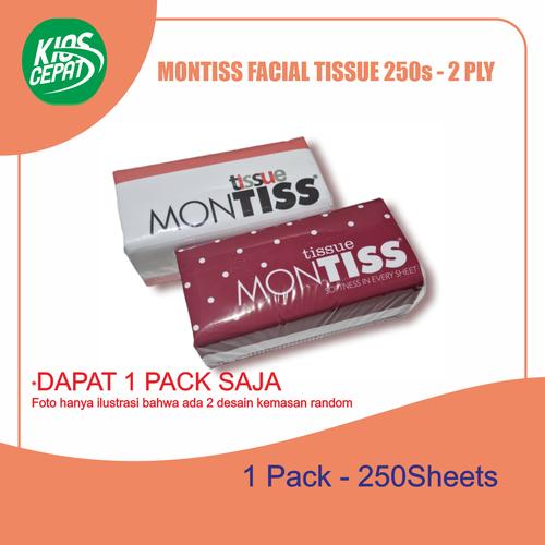 [EZM.1120032] Tissue / Tisu MONTISS Facial 250s - 2PLY