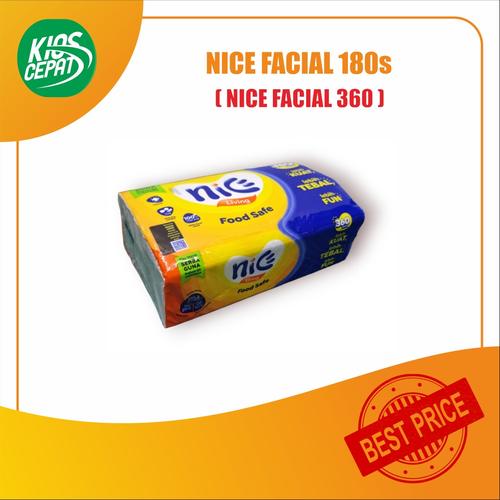[EZM.1120036] Tissue / Tisu NICE Facial 180s - 2 Ply Tisu