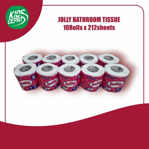 [EZM.1120038] Tissue / Tisu JOLLY TOILET BATHROOM 212s 1Pack isi 10Rolls