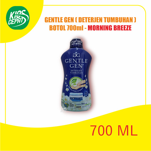 [EZM.1120125] Deterjen Cair GENTLE GEN ( Deterjen Tumbuhan ) Botol 700ml - Morning Breeze