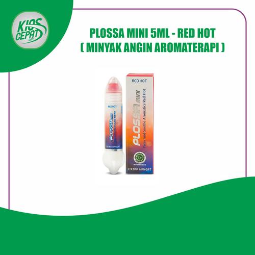[EZM.1120367] [TC] Plossa Mini Red Hot 5ml (Varian Extra Hangat)