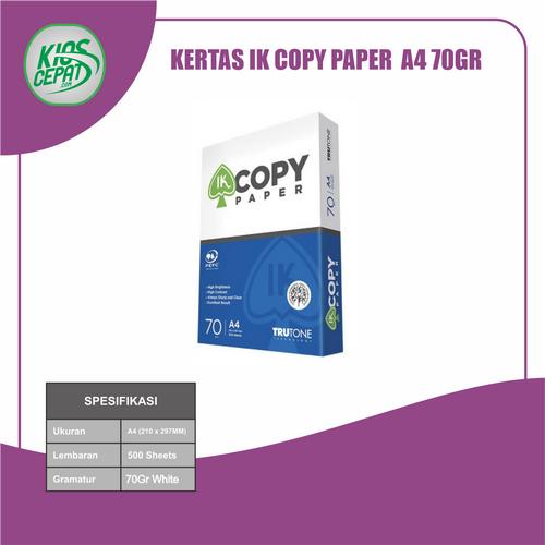 [EZM.1120405] Kertas IK Copy Paper A4 70gr (Kertas HVS)