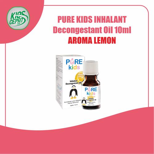 [EZM.1120454] Pure Kids Inhalant Decongestant Oil 10ml - LEMON