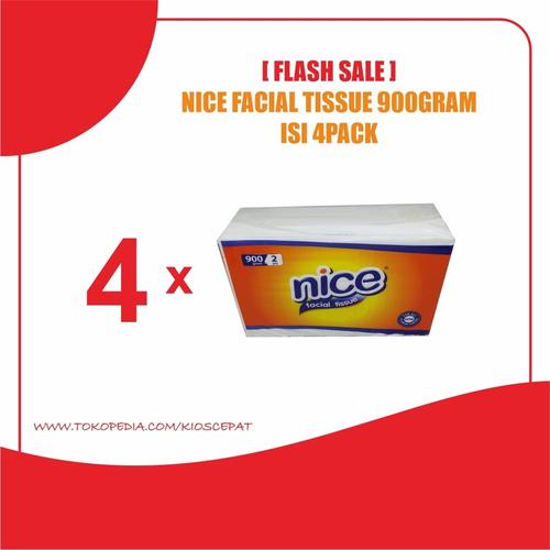 [EZM.1120458] [FLASH SALE] Tissue NICE Facial 900Gram ISI 4PACK