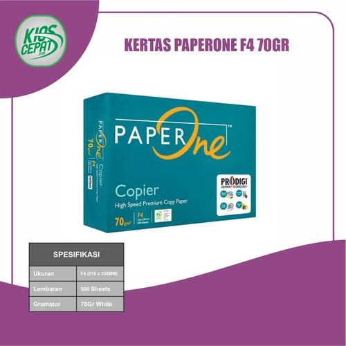 [EZM.1120467] Kertas PaperOne F4 70gr (Kertas HVS)