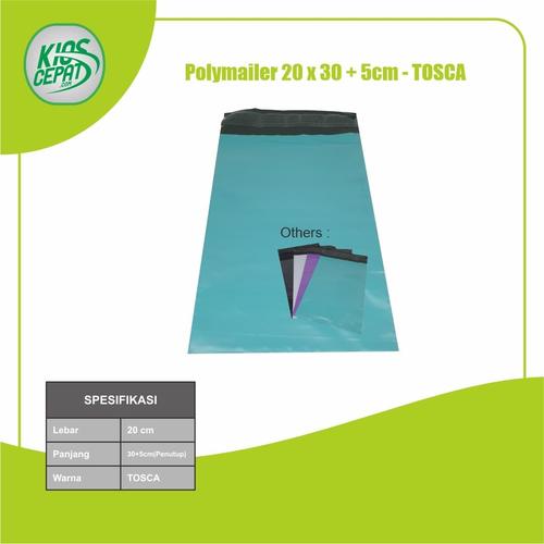 [EZM.1120470] Plastik Polymailar 20 x 30 + 5cm - Tosca (Amplop Plastik Packaging)