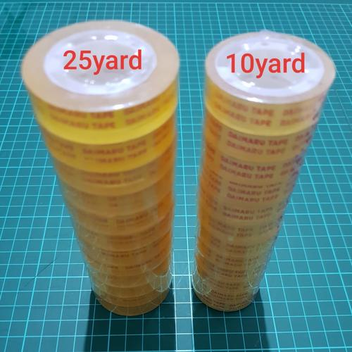 [EZM.1120488] Mini Selotape / Selotip / Isolasi Daimaru 12mm x 25Yard