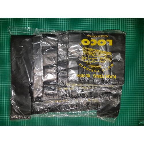 [EZM.1120501] KANTONG PLASTIK HD LOCO TEBAL HITAM JUMBO Uk 50